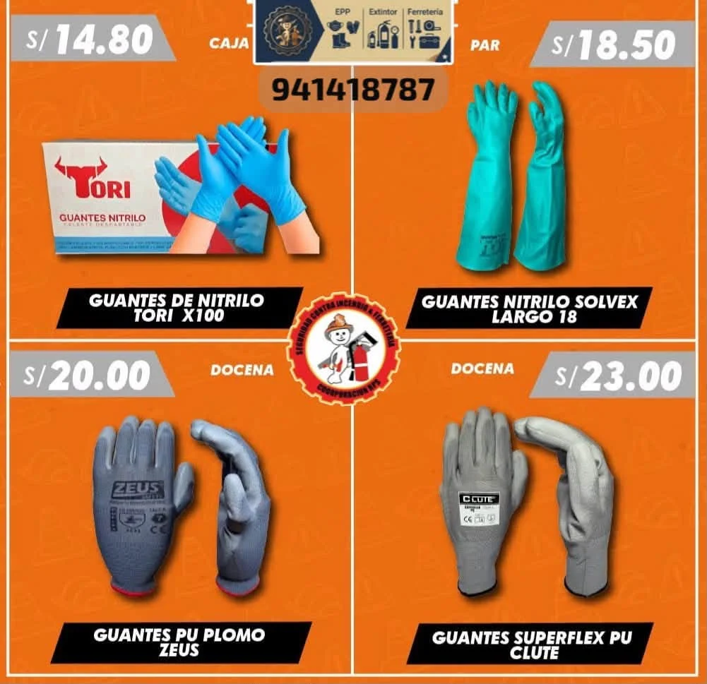 Guantes de protección