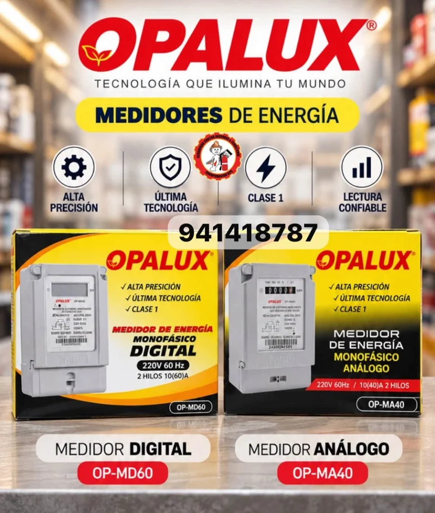 Medidores Opalux